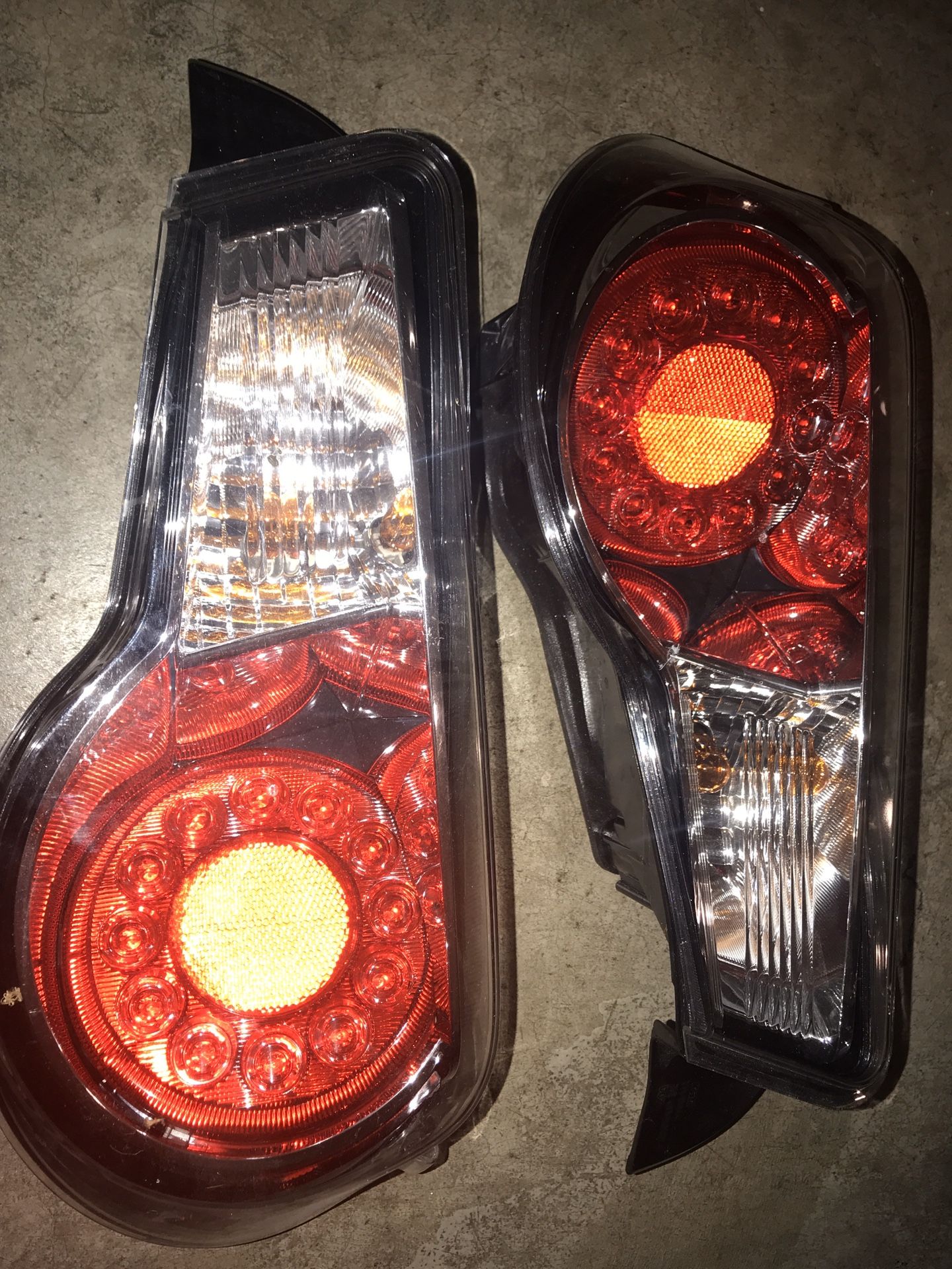 BRZ tail lights with reverse light