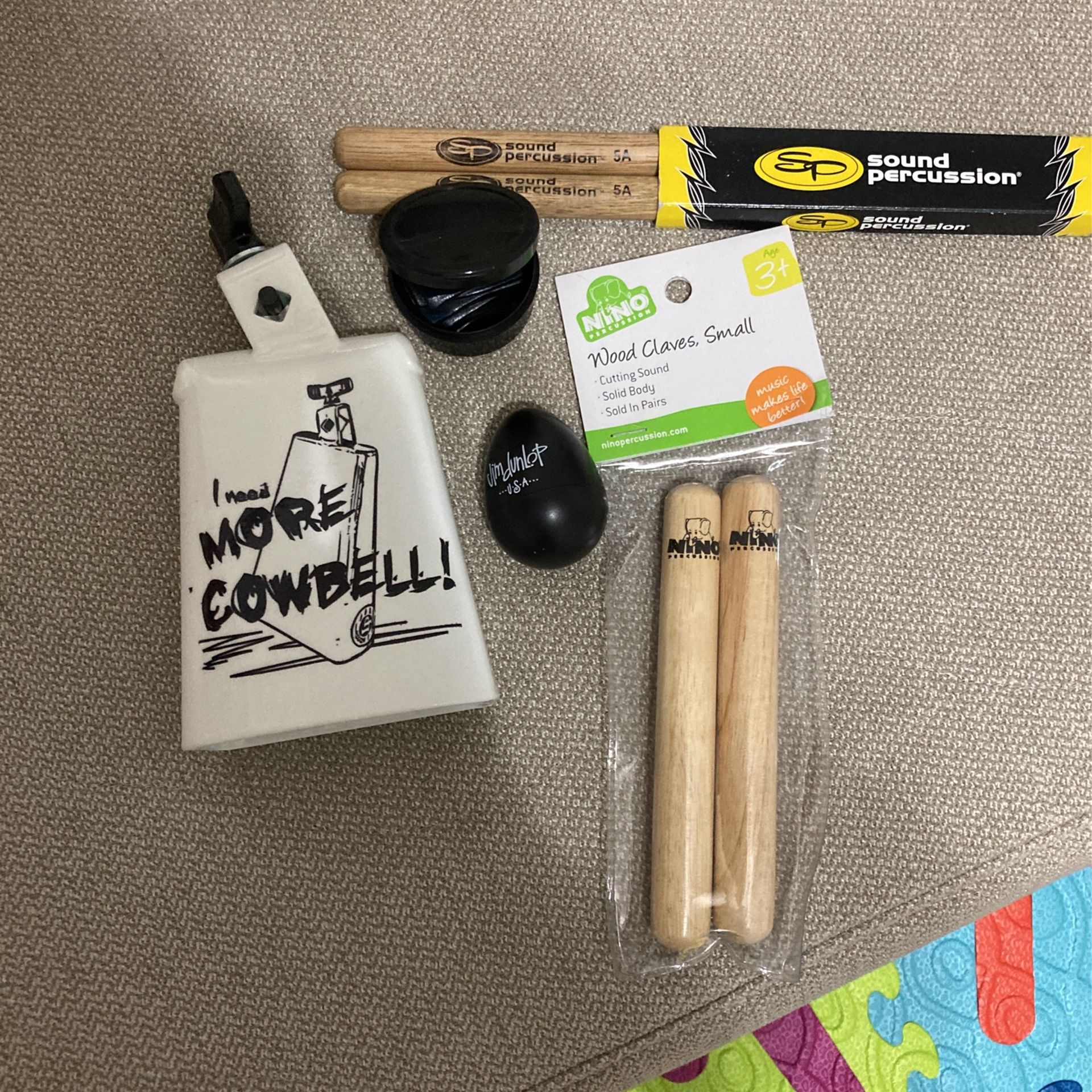 Percussion Items Delivery Available