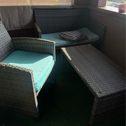 4 pcs patio furniture