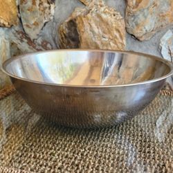Stainless Steel Medium Size Mixing Bowls - Set of 2