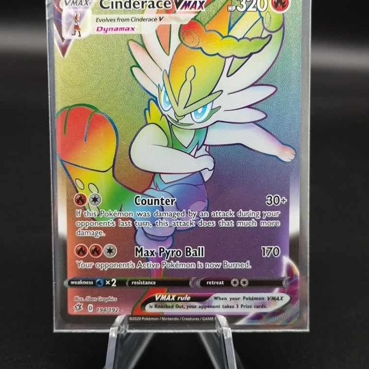 pokemon cinderace vmax card 019 Shining Fates Holo Rare VMAX Near Mint k0s Shop Perfect for collectors and enthusiasts. Cinderace VMAX Holo Shining Fates