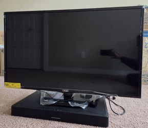 LG 42" TV with Sound Bar