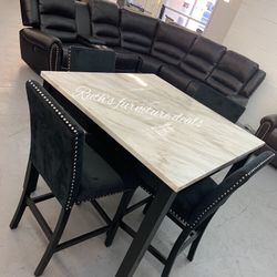 5-pc Counter Height Dining Table Set