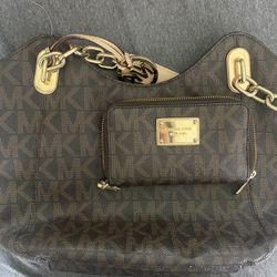 Mk And Kate Spade Purses With Matching Wallet 