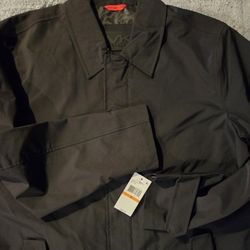 New Mens Size Small Long Raincoat MK 