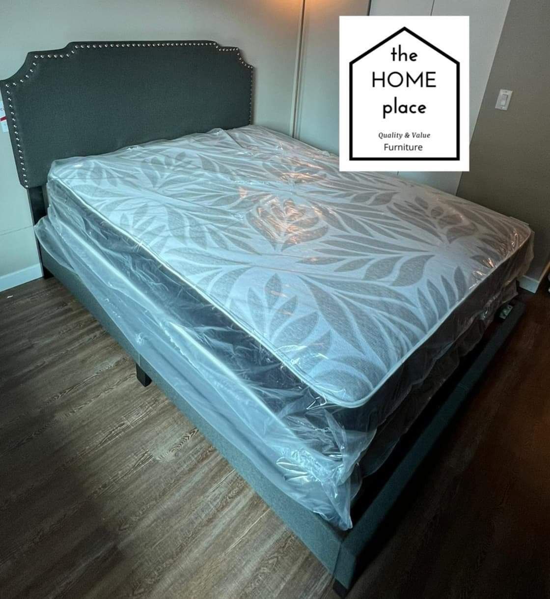 PACKAGE DEAL QUEEN Big Sale Brand New Queen Bed Frame WITH MATTRESS AND BOX SPRING In Stock NOW!!