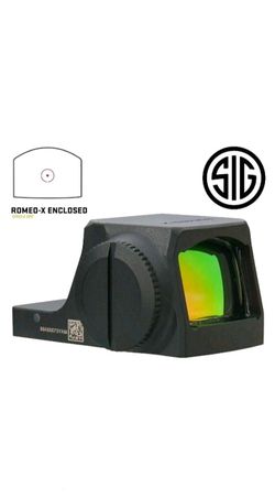 Romeo X Enclosed Pro Red Circle Dot Reticle (Optic)