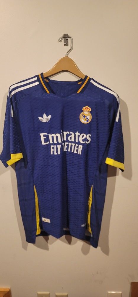 Real Madrid Blue Jersey