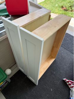 Two Custom made wooden drawers - interlocking corners