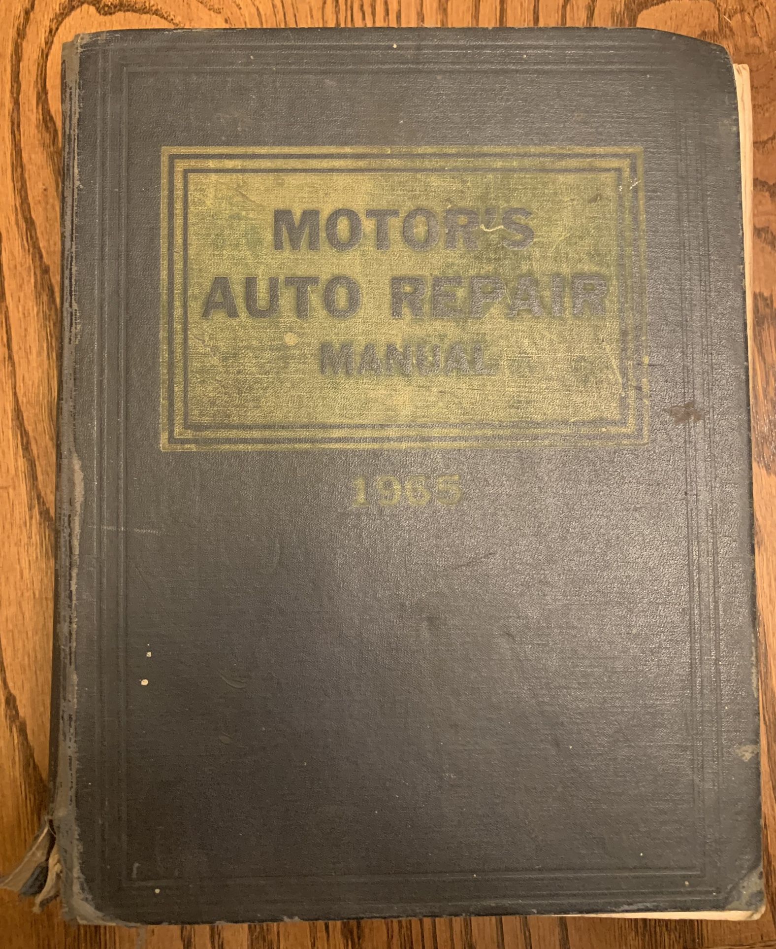 Motor’s Auto Repair Manual 1965