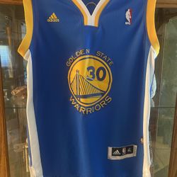 Adult Golden State Warriors Curry Adidas Jersey 