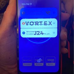 Android Vortex J24 Phone In Red Unlocked With Service 