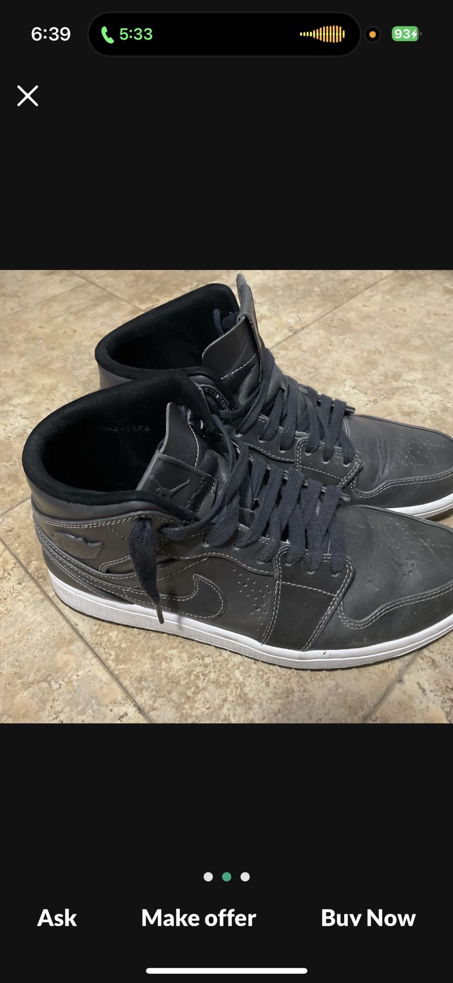 Jordan Mid Grey