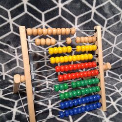 Wooden kids abacus