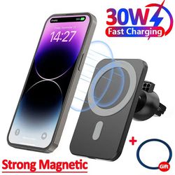 Brand New 30W Magnetic Wireless Car Charger