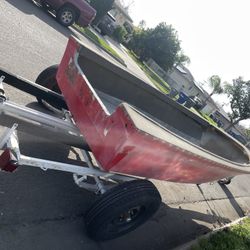 Small Boat Trailer + Boat $400