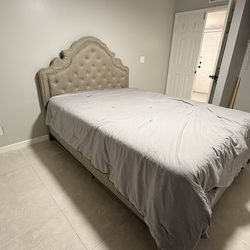 Queen bed frame