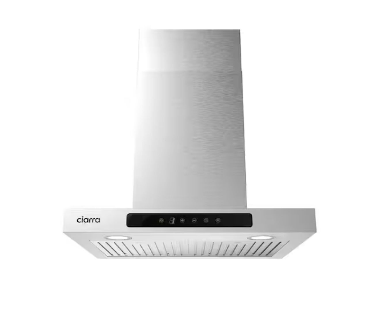 JEREMY CASS 24 in. 450 CFM Vent Wall Mount Range Hood in Stainless Steel