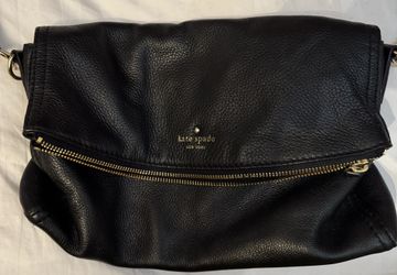 Kate Spade Black Leather Crossbody