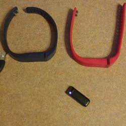 Fitbit flex with 2 bands and charging cable, works great!