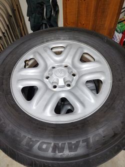 Set of 4 rims Toyota