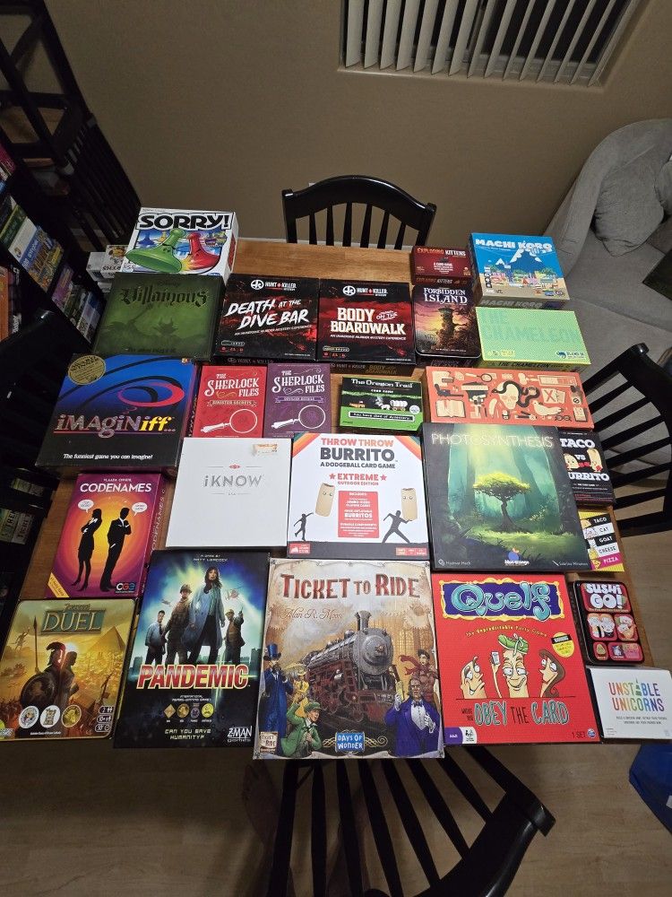 Various Board Games