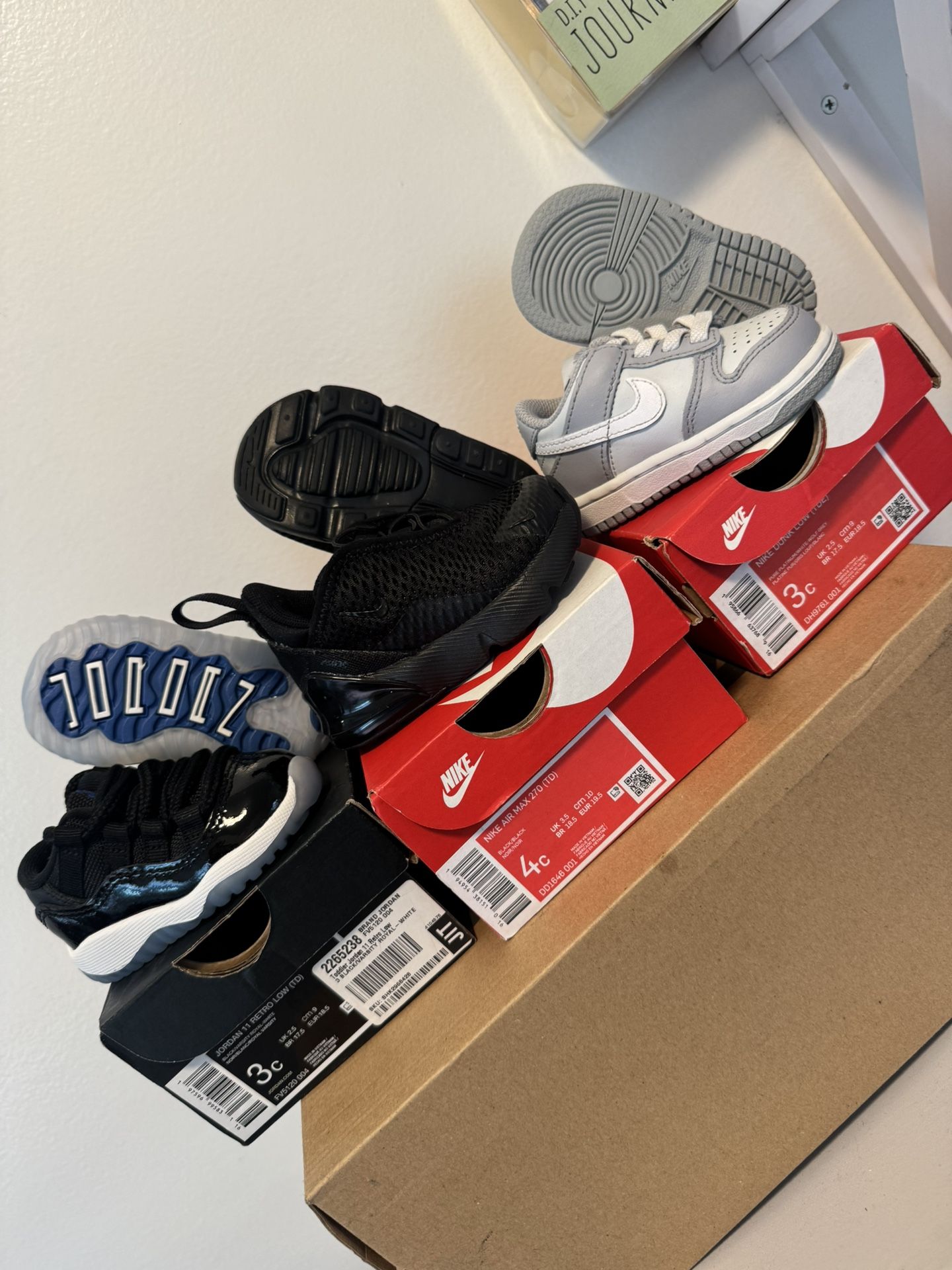 JORDAN AND DUNKS FOR TODDLER