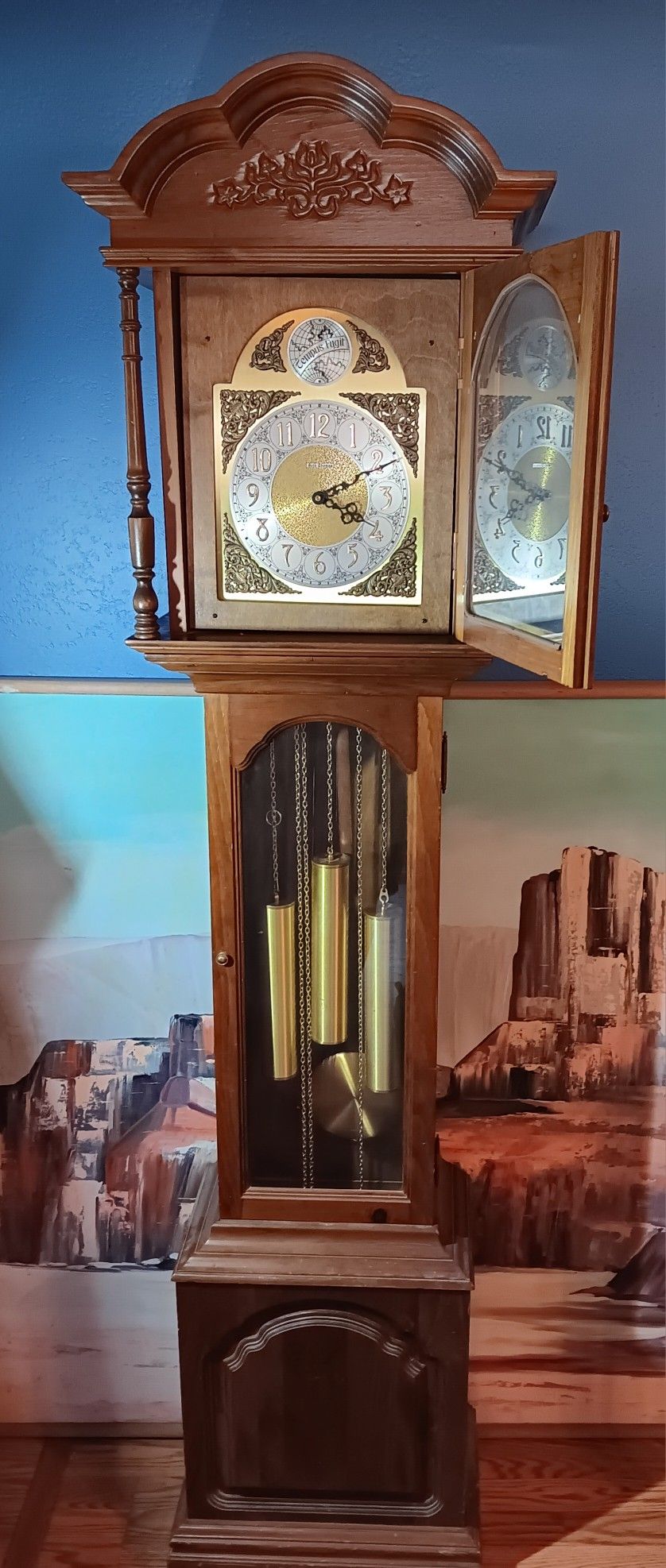 SETH THOMAS GRANDFATHER CLOCK