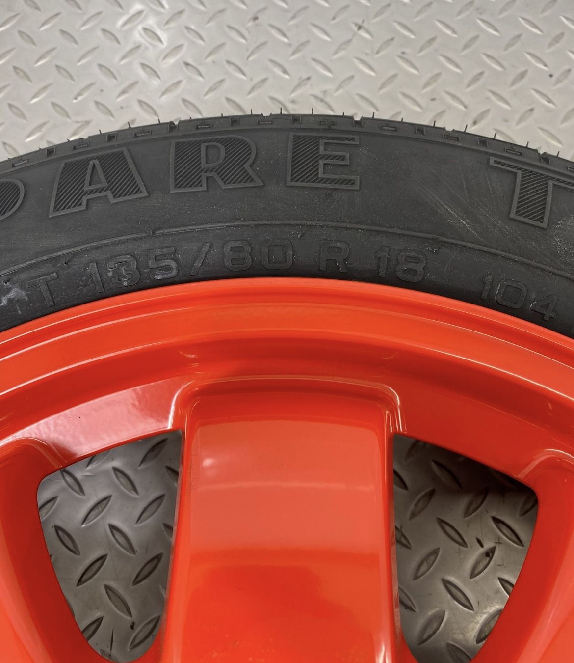 Brand new, jaguar, spare tire OEM