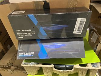 12 inch mirror  mounted dash camera car video recorder