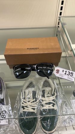 Burberry Black Rectangle Sunglasses