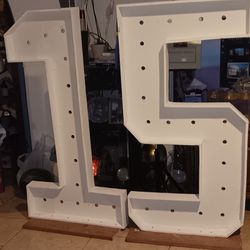 Número 15 De Madera 