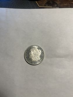 First Year Morgan Silver Dollar