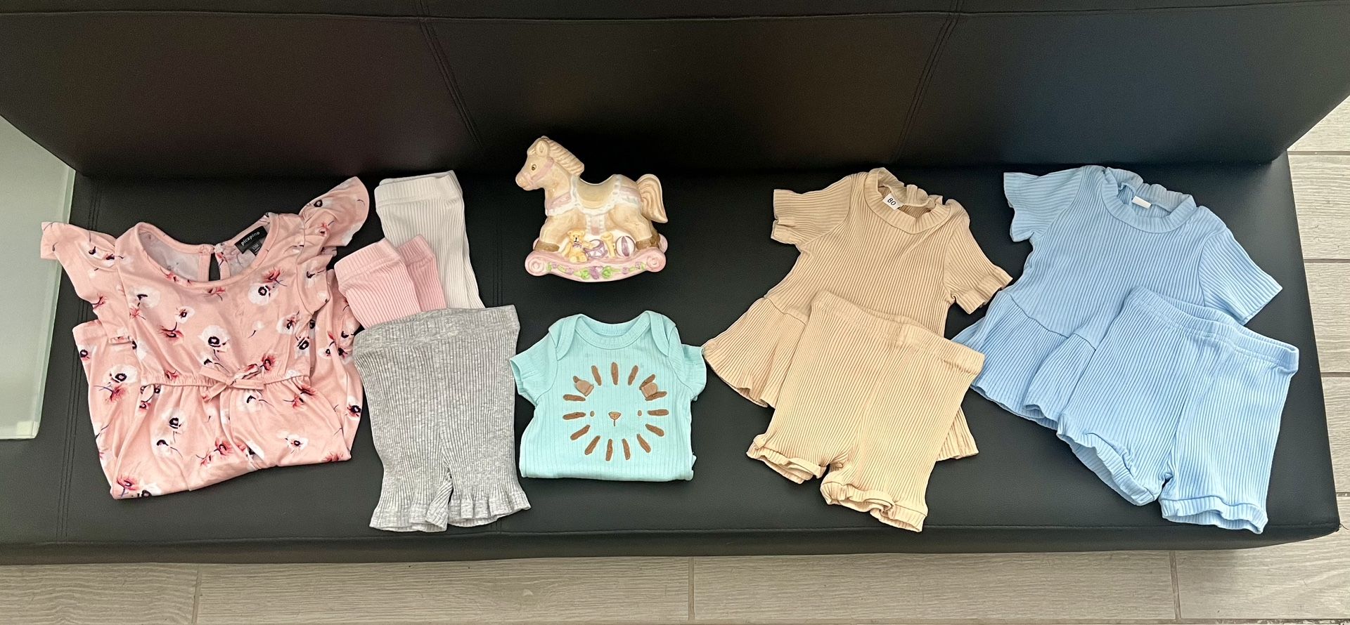 Baby Girls Clothing & Coin Bank