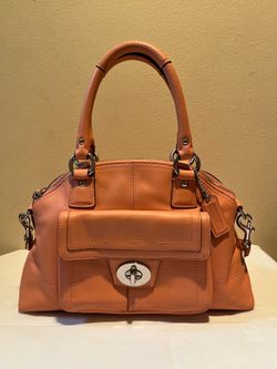 Coach Penelope Leather Tote Shoulder Bag