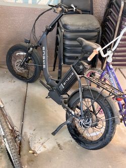 ENGUIE Electric Bike.  1970s Fuji bike, Px4. 0 and HUFFY Seastcr,