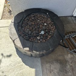 Large Propane Fire Put