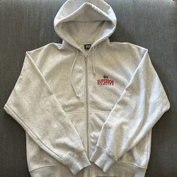 Stussy “Superior Quality” Zip Hoodie