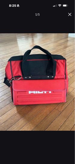 Hilti Red Tool Bag 1 zipper doesn’t work 16x12x12