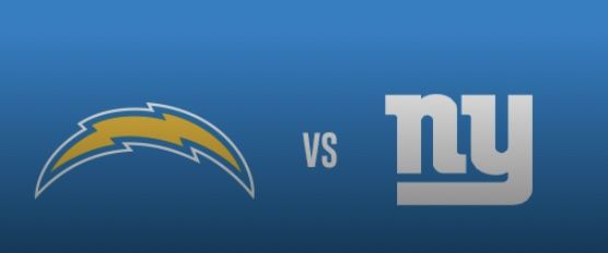 LA Chargers Vs New York Giants