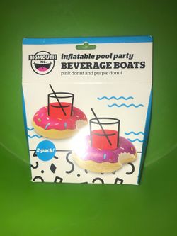 Inflatable beverage boats