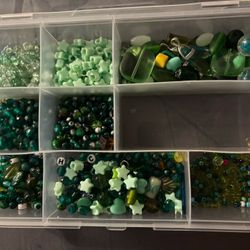 Green beads