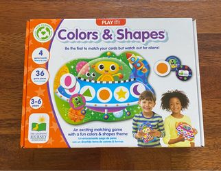 The Learning Journey: Play It! Colors & Shapes – Brand New
