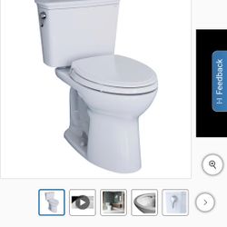 TOTO Drake 2-piece Elongated Toilet $350