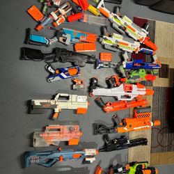 18 Nerf Guns Working For 70$