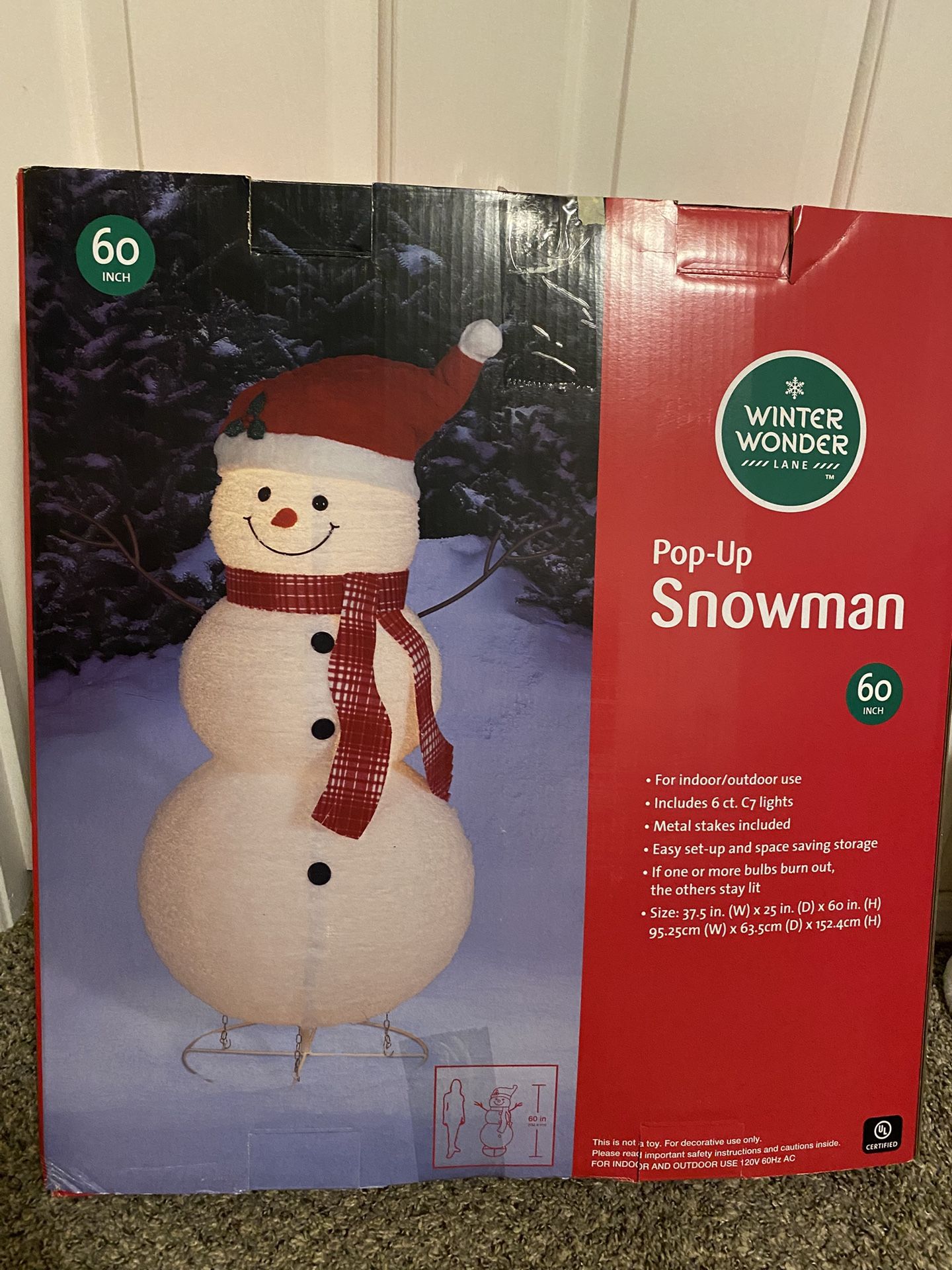 Brand New Xmas Snowman ☃️ 