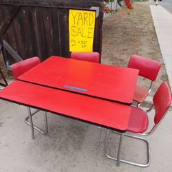 Table And Chairs at Yard Sale