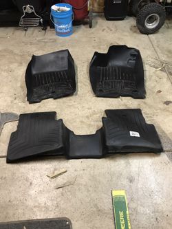 Used weather tech mats. Many pairs