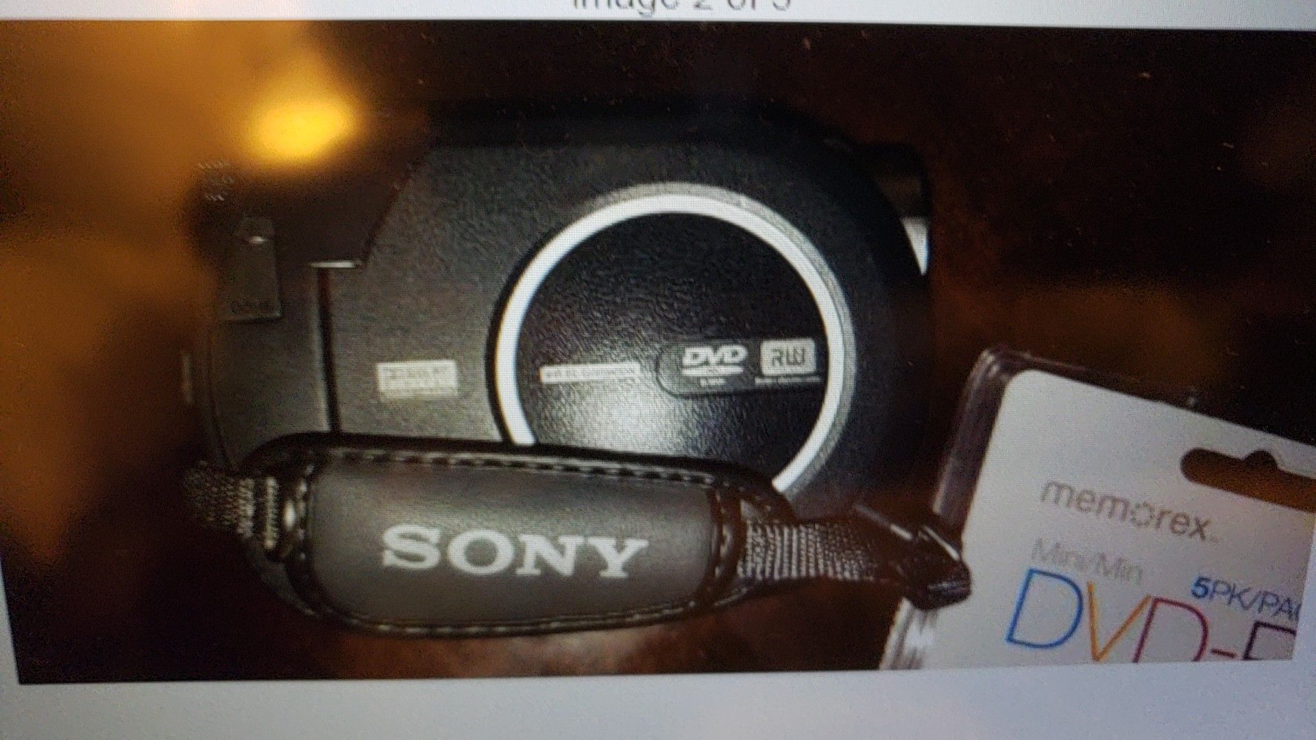 Sony dvd106 camcorder