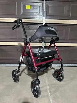 NEW HOMLAND Foldable Rollator Walkers